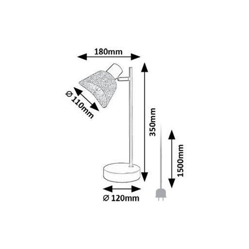 Rábalux Farelia Beltéri lámpa  E14 1X MAX 10 - RAB74018