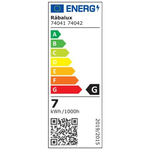 Rábalux Amato Beltéri lámpa természetes fehér LED 7 - RAB74041