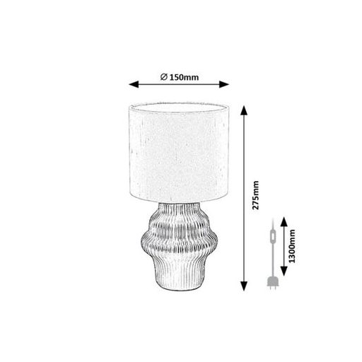 Rábalux Glimo Beltéri lámpa  E14 1x MAX 40 - RAB74058