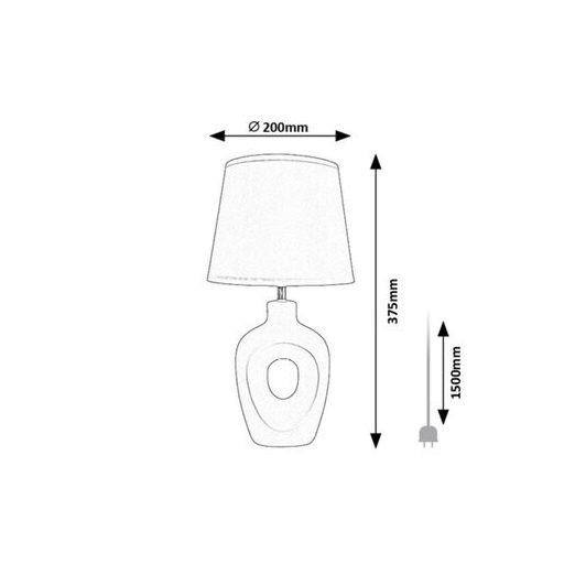 Rábalux Madelor Beltéri lámpa  E14 1x MAX 25 - RAB74079