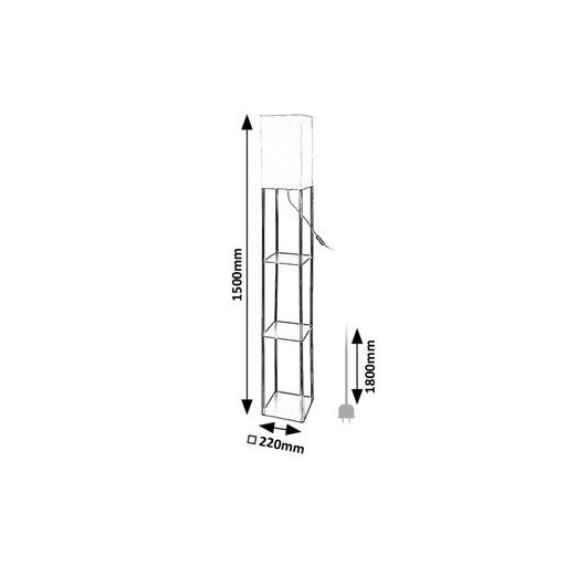 Rábalux Bronn Beltéri lámpa  E27 1x MAX 40 - RAB74191