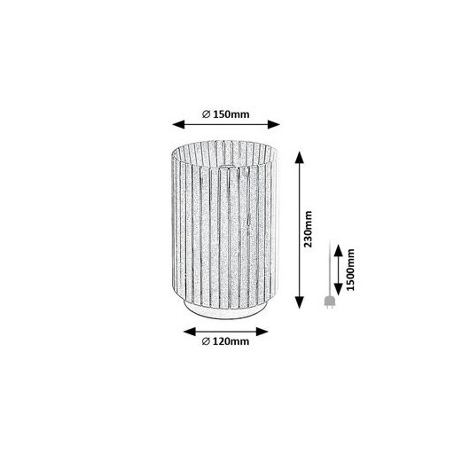 Rábalux Revan Beltéri lámpa  E27 1x MAX 6 - RAB74212