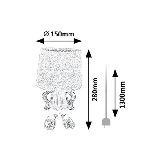 Rábalux Smurfy Beltéri lámpa  E14 1x MAX 40 - RAB74215