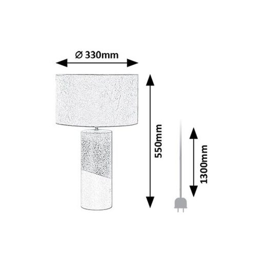 Rábalux Yelda Beltéri lámpa  E27 1x MAX 40 - RAB74219