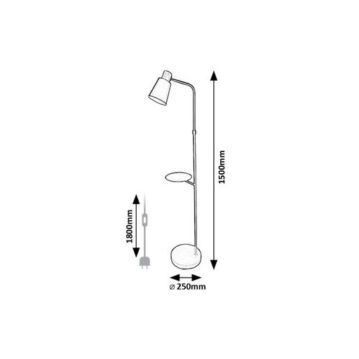 Rábalux Azim2 Beltéri lámpa  E27 1x MAX 40 - RAB74229