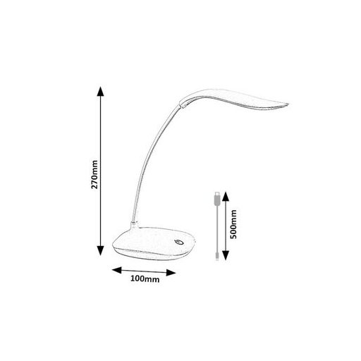 Rábalux Bedi Beltéri lámpa természetes fehér LED 2 - RAB74235