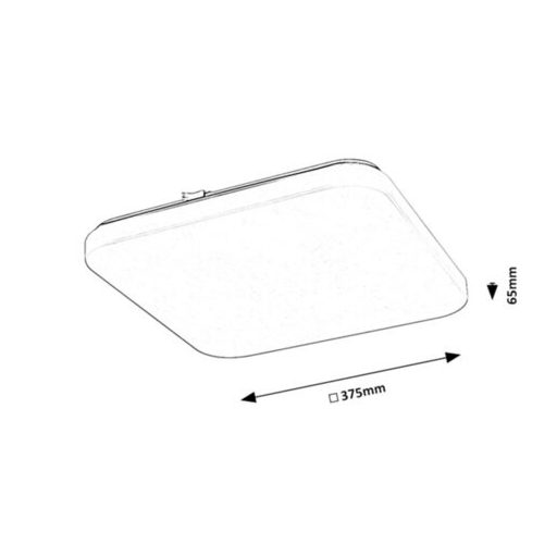 Rábalux Vendel Beltéri lámpa természetes fehér LED 24 - RAB75015
