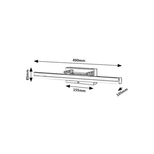 Rábalux Turgon Beltéri lámpa változtatható LED 13 - RAB75016