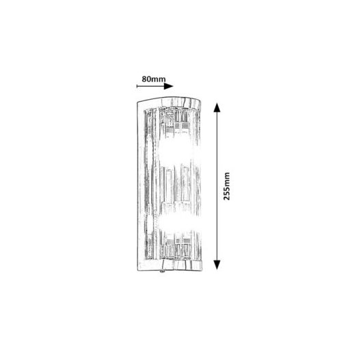 Rábalux Sybil Beltéri lámpa  G9 2X MAX 28 - RAB75035