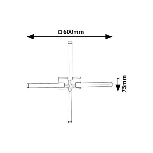 Rábalux Tilora Beltéri lámpa természetes fehér LED 16 - RAB75046