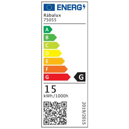 Rábalux Odran Beltéri lámpa természetes fehér LED 15 - RAB75055