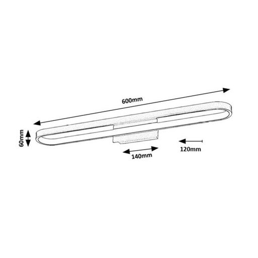 Rábalux Odran Beltéri lámpa természetes fehér LED 18 - RAB75056