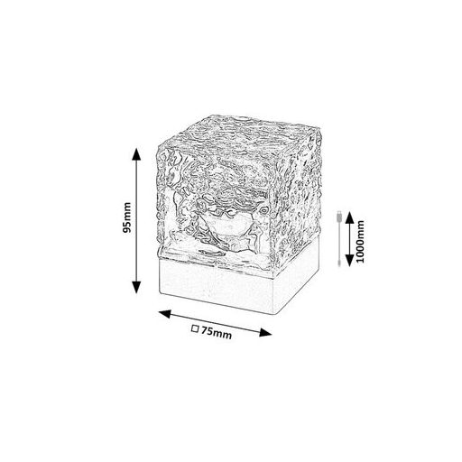 Rábalux Cubiko Beltéri lámpa  LED 1 - RAB76022