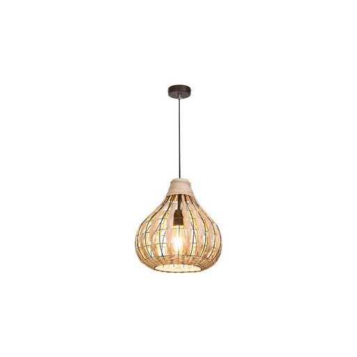Rábalux Zahara Függeszték E27 1x MAX 40W IP20 natúr RAB7604