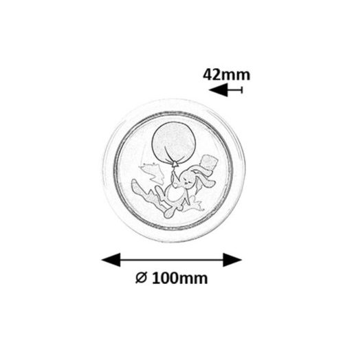 Rábalux Hopply Beltéri lámpa hideg fehér LED 0,3 - RAB76073