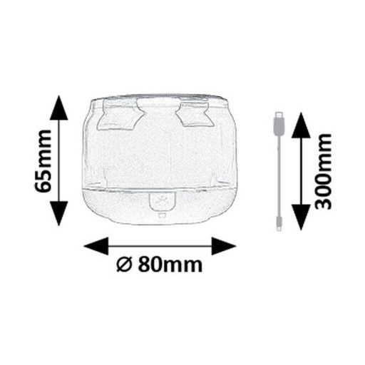 Rábalux Radelia Beltéri lámpa  LED 3 - RAB76110