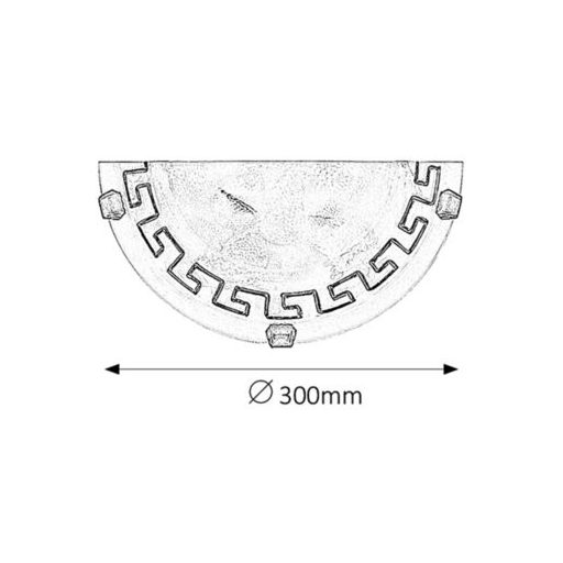 Rábalux Etrusco Beltéri lámpa  E27 1x MAX 60 - RAB7647