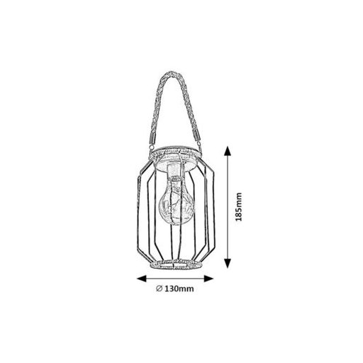 Rábalux Sluis Kültéri lámpa meleg fehér LED 0,2 - RAB77046