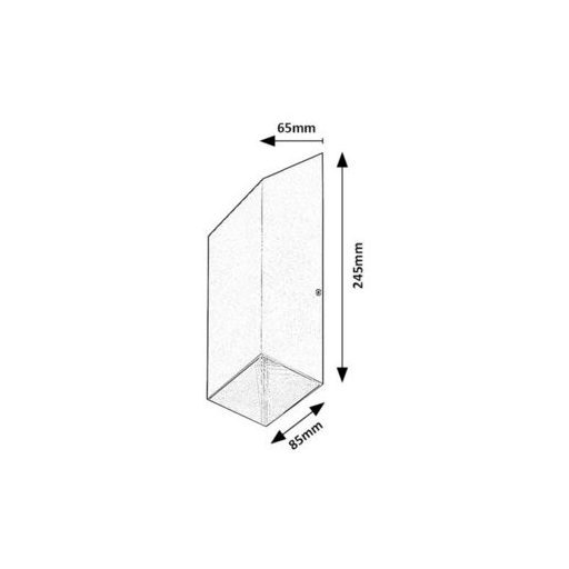 Rábalux Tilburg Kültéri lámpa meleg fehér LED 10 - RAB77050
