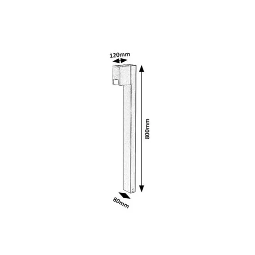 Rábalux Cernon Kültéri lámpa  GU10 1x MAX 7 - RAB77056
