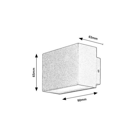 Rábalux Mataro Kültéri lámpa természetes fehér LED 7 - RAB77073