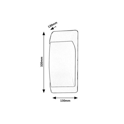 Rábalux Opole Kültéri lámpa  E27 1x MAX 12 - RAB7796