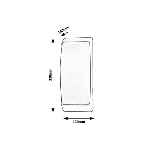 Rábalux Opole Kültéri lámpa  E27 1x MAX 12 - RAB7797