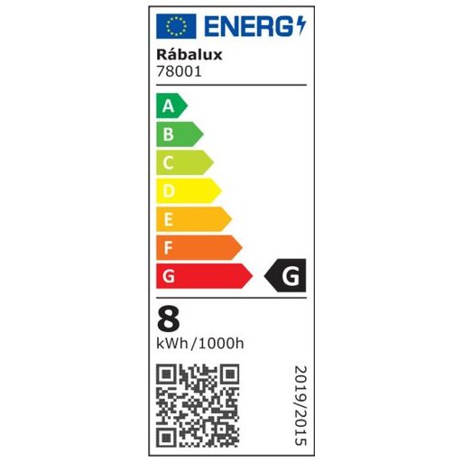 Rábalux Gaten Beltéri lámpa meleg fehér LED 8 - RAB78001