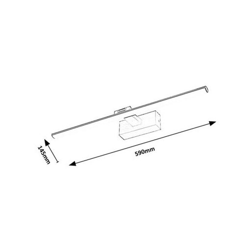 Rábalux Gaten Beltéri lámpa meleg fehér LED 12 - RAB78002