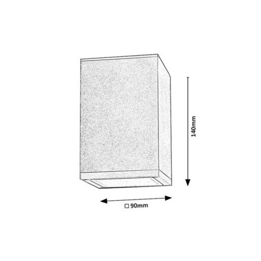 Rábalux Zombor Kültéri lámpa  GU10 1x MAX 35 - RAB7820