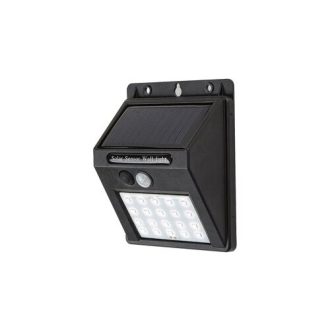   Rábalux Ostrava Napelemes lámpa LED 1,3W 4000K IP44 fekete RAB7880