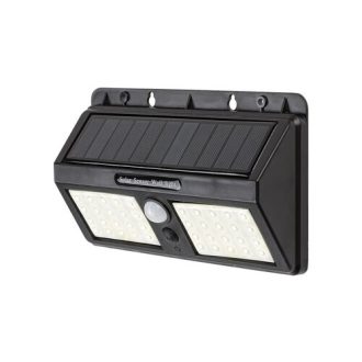   Rábalux Ostrava Napelemes lámpa LED 2,4W 4000K IP44 fekete RAB7881