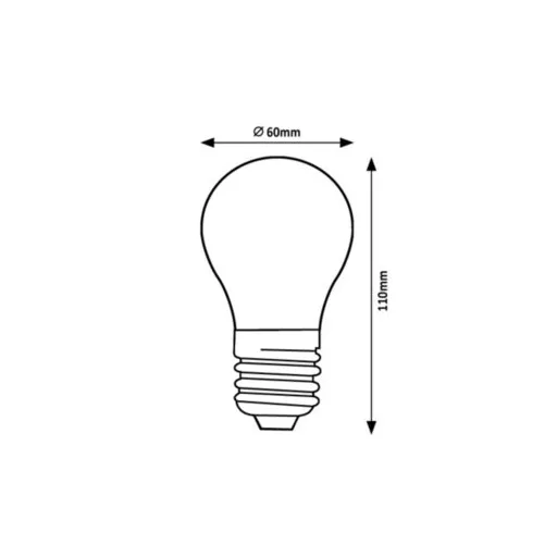 Rábalux Filament-LED Fényforrás meleg fehér  - RAB79019