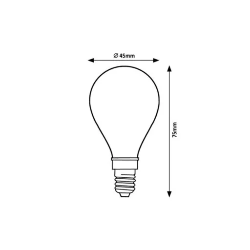 Rábalux Filament-LED Fényforrás meleg fehér  - RAB79031