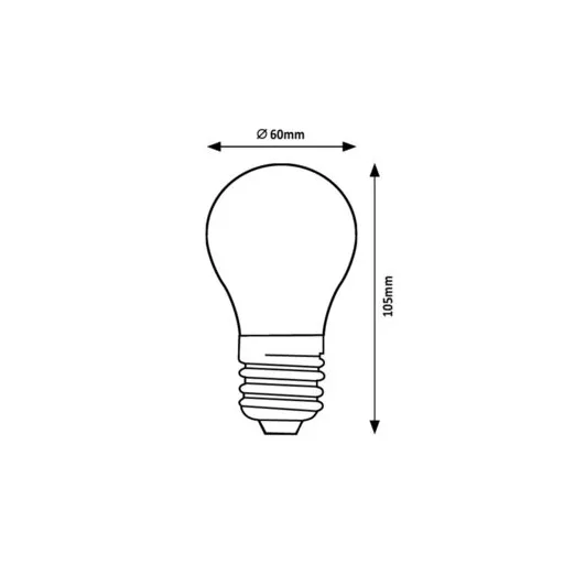 Rábalux Filament-LED Fényforrás meleg fehér  - RAB79111