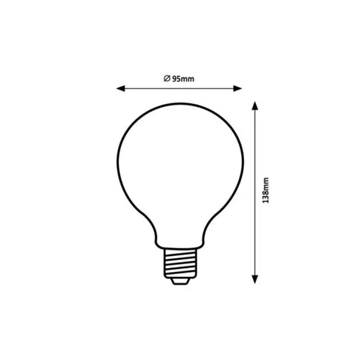 Rábalux Filament-LED Fényforrás természetes fehér  - RAB79128
