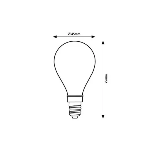 Rábalux Filament-LED Fényforrás meleg fehér  - RAB79137