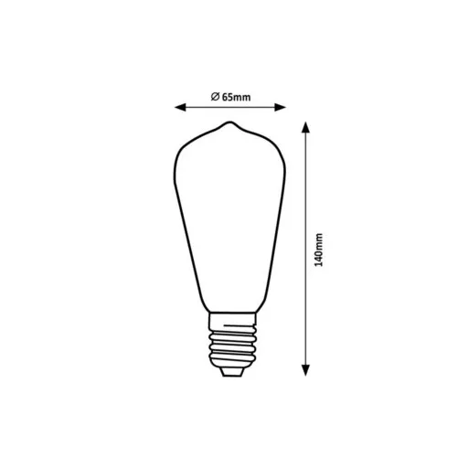 Rábalux Filament-LED Fényforrás meleg fehér  - RAB79155