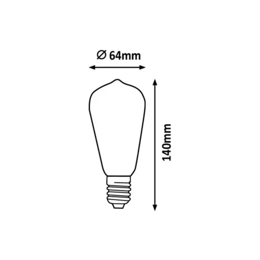 Rábalux Filament-LED Fényforrás meleg fehér  - RAB79156