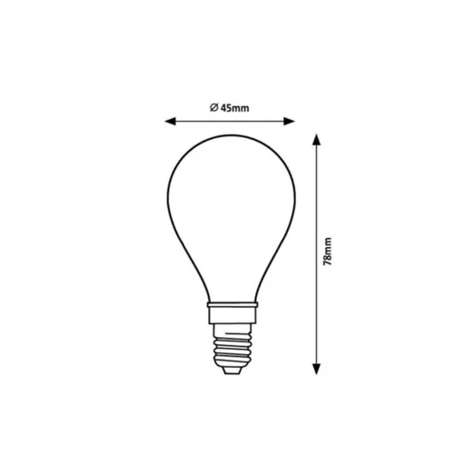 Rábalux Filament-LED Fényforrás meleg fehér  - RAB79183