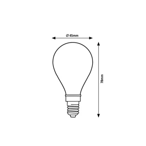 Rábalux Filament-LED Fényforrás meleg fehér  - RAB79189