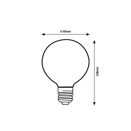 Rábalux Filament-LED Fényforrás természetes fehér  - RAB79194
