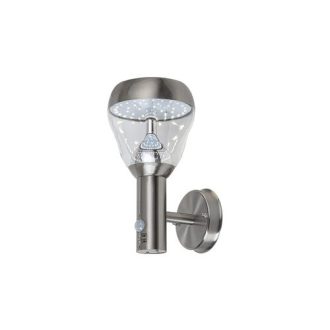   Rábalux Amalfi Kültéri fali lámpa LED 8,5W 4000K IP44 szatin króm RAB7920