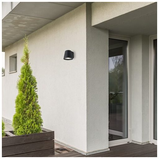 Rábalux Mandal Kültéri fali lámpa GU10 1x MAX 35W IP54 matt fekete RAB7959