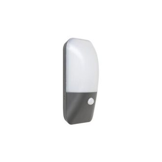  Rábalux Ecuador Kültéri fali lámpa LED 11W alkonyérzékelős 3000K IP54 antracit RAB7997