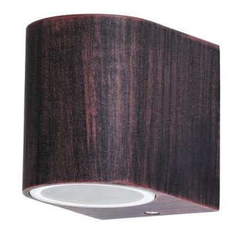  Rábalux Chile Kültéri fali lámpa GU10 1x MAX 35W IP44 antik barna RAB8018