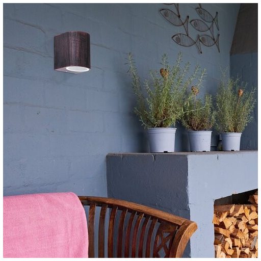 Rábalux Chile Kültéri fali lámpa GU10 1x MAX 35W IP44 antik barna RAB8018