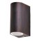 Rábalux Chile Kültéri fali lámpa GU10 2x MAX 35W IP44 antik barna RAB8019