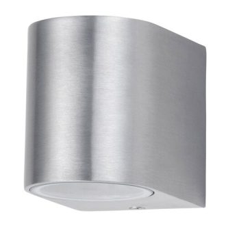   Rábalux Chile Kültéri fali lámpa GU10 1x MAX 35W IP44 súrolt alumínium RAB8020