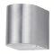 Rábalux Chile Kültéri fali lámpa GU10 1x MAX 35W IP44 súrolt alumínium RAB8020